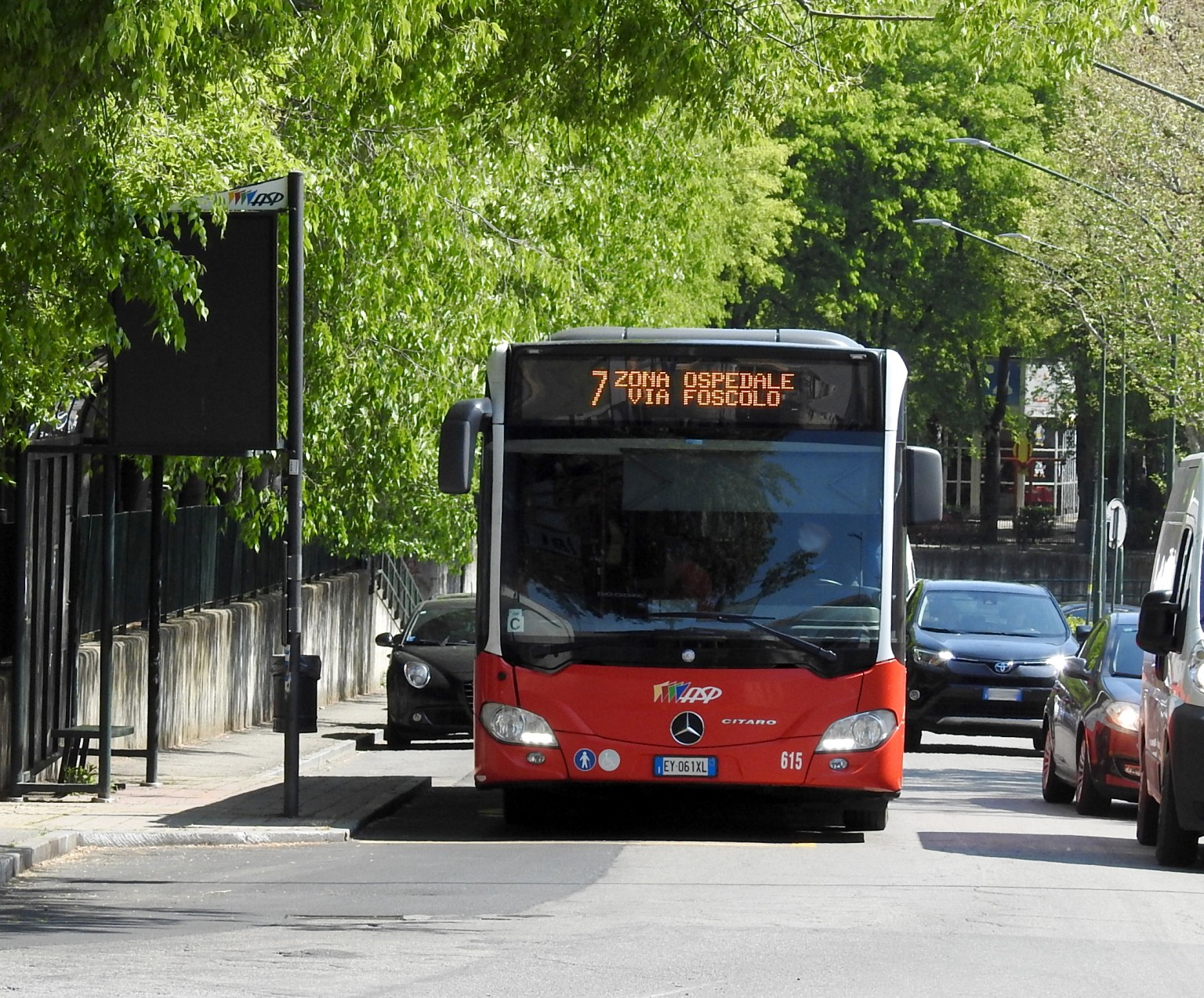 Nel Giorno Della Fiera Carolingia I Bus Di Asp Effettuano Variazioni Di 